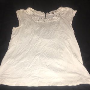 White short sleeve T-shirt